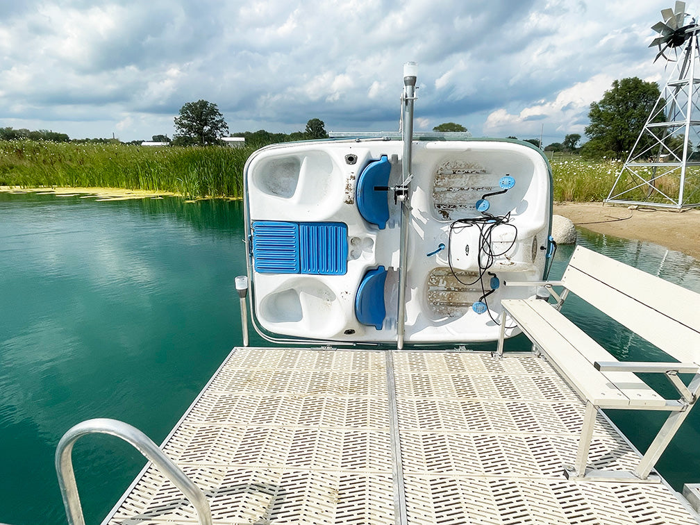 Paddle Boat Lift With Tide Adapter