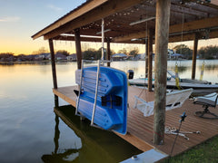 Paddle Boat Lift With Tide Adapter